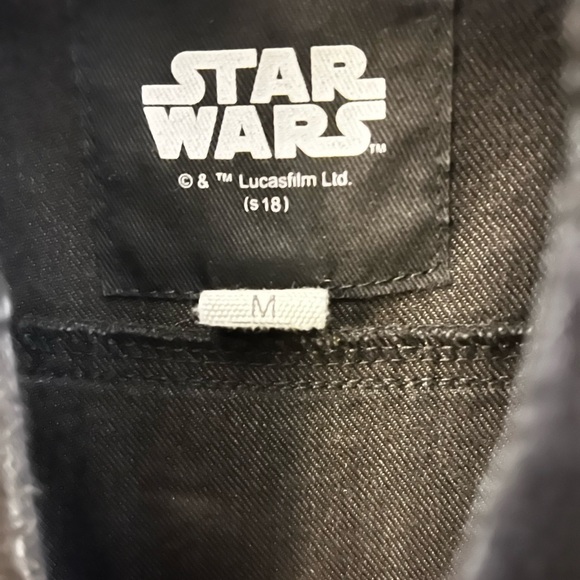 Star Wars Heroes & Villains Tempest Scout Trooper Denim Jacket size medium - Picture 3 of 7